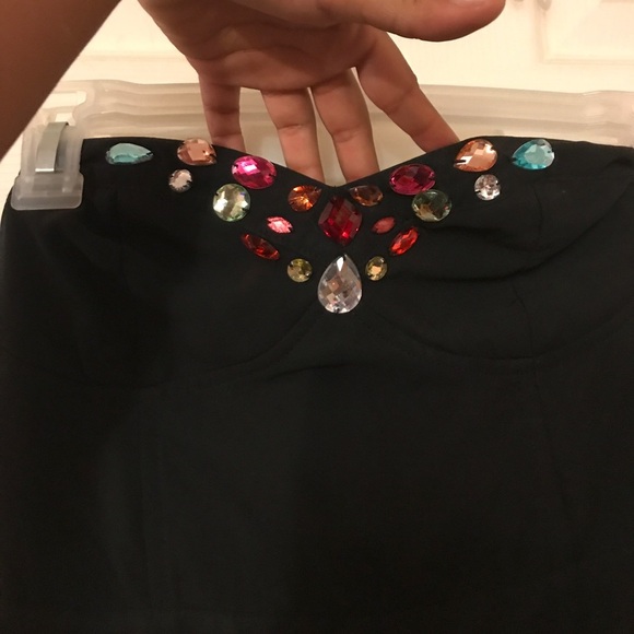 Strapless black top! - Picture 6 of 8